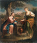 Der Christus und die Samariterin am Brunnen - Francesco Trevisani — Ansicht des Kunstwerks