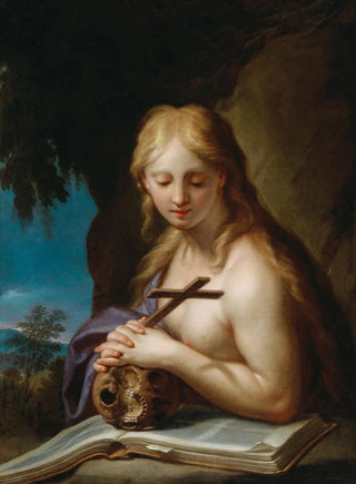 Francesco Trevisani - The penitent Magdalene.webp
