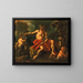 Allegorie der Jahreszeiten - Francesco de Mura — gerahmtes Bild an der Wand
