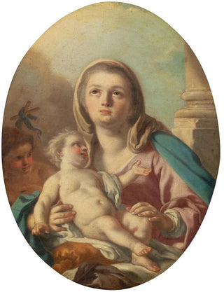 Francesco de Mura - Virgin and Child with St John the Baptist.webp