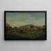 Ferme Leete West Claremont New Hampshire - Francis Alexander — gerahmtes Bild an der Wand