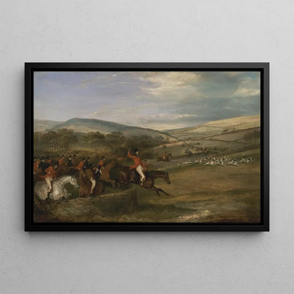 Francis Calcraft Turner - The Berkeley Hunt 1842 Full Cry.webp