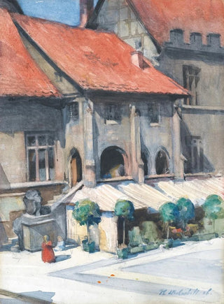 Francis Campbell Boileau Cadell - The Rathaus Gttingen.webp