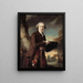Portrait de Charles Colmore Esq. - Francis Cotes — gerahmtes Bild an der Wand