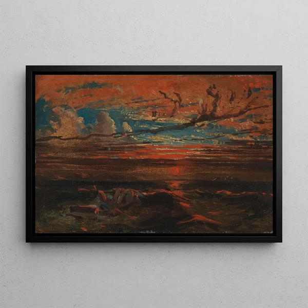 Francis Danby - Sunset at Sea after a Storm.webp