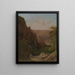 Die Schluchten des Avon - Francis Danby — gerahmtes Bild an der Wand