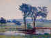 Landschaftsgemälde mit einem See - Francis J Flanagan — Ansicht des Kunstwerks