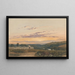 Der Abendhirte - Francis Oliver Finch — gerahmtes Bild an der Wand