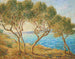 Die Olivenbäume, Sonnenlichteffekt in Martigues - Francis Picabia — Ansicht des Kunstwerks