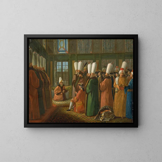 Francis Smith - The Grand Vizier giving Audience to the English Ambassador.webp