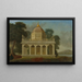 Mausoleum bei Outatori in der Nähe von Trichinopoly - Francis Swain Ward — gerahmtes Bild an der Wand
