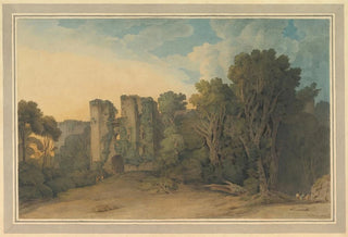 Francis Towne - Berry Pomeroy Castle in the County of Devon.webp