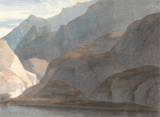 Sur le lac de Côme - Francis Towne — Ansicht des Kunstwerks