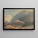 L'Entrée dans Borrowdale - Francis Towne — gerahmtes Bild an der Wand