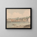 Treppen von Vauxhall seit Millbank, 5. Juli 1797 - Francis Towne — gerahmtes Bild an der Wand