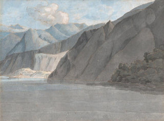 Francis Towne - View of Lake Como with Monte Leoni.webp