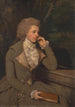 Madame Stevens - Francis Wheatley — gerahmtes Bild an der Wand