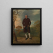 Portrait eines Mannes namens George Basil Woodd - Francis Wheatley — gerahmtes Bild an der Wand