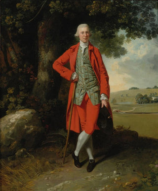 Francis Wheatley - Portrait of A Country Squire Said To Be Stephen Sullivan of Ponsbourne Park.webp
