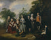 Les familles Oliver et Ward - Francis Wheatley — Ansicht des Kunstwerks