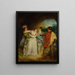 Valentin sauvant Silvia de Protée de Shakespeare Les Deux Gentilshommes de Vérone Act V Scène 4 La Grotte des Hors-la-loi - Francis Wheatley — gerahmtes Bild an der Wand