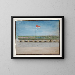 Place de Lima - Francisco Fierro — gerahmtes Bild an der Wand