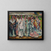 Chulas - Francisco Iturrino — gerahmtes Bild an der Wand