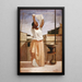 La Blanchisseuse - Francisco Laso — gerahmtes Bild an der Wand