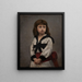 Portrait de Robert Cahen d'Anvers - Francisco Miralles Galup — gerahmtes Bild an der Wand