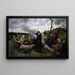 Doña Juana la Loca - Francisco Pradilla — gerahmtes Bild an der Wand