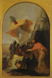 Erscheinung des heiligen Isidor beim König Ferdinand dem Heiligen vor den Mauern von Sevilla - Francisco de Goya — Ansicht des Kunstwerks