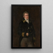 Portrait de Don Juan Bautista de Goicoechea y Urrutia - Francisco de Goya — gerahmtes Bild an der Wand