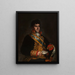 Portrait de Don Miguel de Lardizábal - Francisco de Goya — gerahmtes Bild an der Wand