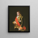 Portrait des Generals José Manuel Romero - Francisco de Goya — gerahmtes Bild an der Wand