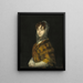 Mme Sabasa García - Francisco de Goya — gerahmtes Bild an der Wand