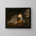 Der hängende Mönch - Francisco de Goya — gerahmtes Bild an der Wand