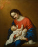 Jungfrau mit Kind - Francisco de Zurbarán — Ansicht des Kunstwerks