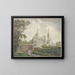 Das Schloss von Heemstede - Franciscus Andreas Milatz — gerahmtes Bild an der Wand