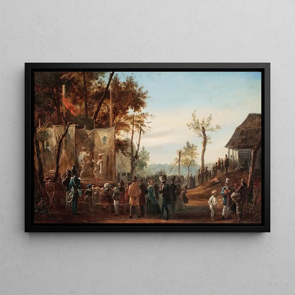 Franciszek Kostrzewski - Circus in Saska Kpa.webp