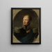 Portrait des Zaren Alexander I. - Franciszek Ksawery Lampi — gerahmtes Bild an der Wand