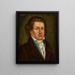 Portrait des Dichters Franciszek Karpiński 1741-1825 - Franciszek Smuglewicz — gerahmtes Bild an der Wand