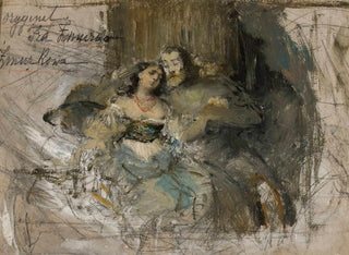 Kazimierz und Esterka - Franciszek Żmurko — Ansicht des Kunstwerks
