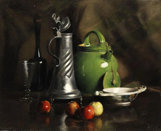 Stillleben mit Krügen und Früchten - Franck Antoine Bail — Ansicht des Kunstwerks