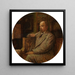François Franck - Charles Mertens — gerahmtes Bild an der Wand