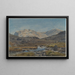 Berglandschaft - François-Louis Français — gerahmtes Bild an der Wand