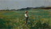 Mähdrescher in einer blühenden Wiese - Frank Buchser — Ansicht des Kunstwerks