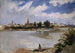Ansicht von Sevilla durch den Guadalquivir - Frank Buchser — Ansicht des Kunstwerks