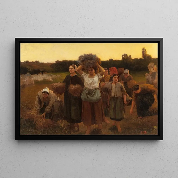 Frank C Penfold - Breton Women at Close of Day.webp