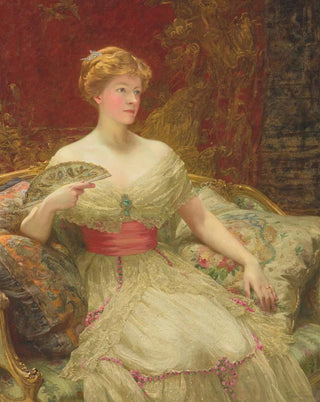 Frank Dicksee - Portrait of Mrs Austin Mackenzie.webp