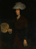 Dame à l'éventail - Frank Duveneck — Ansicht des Kunstwerks